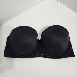 Soma Embraceable Multiway Strapless Bra 36D Black Underwire Convertible